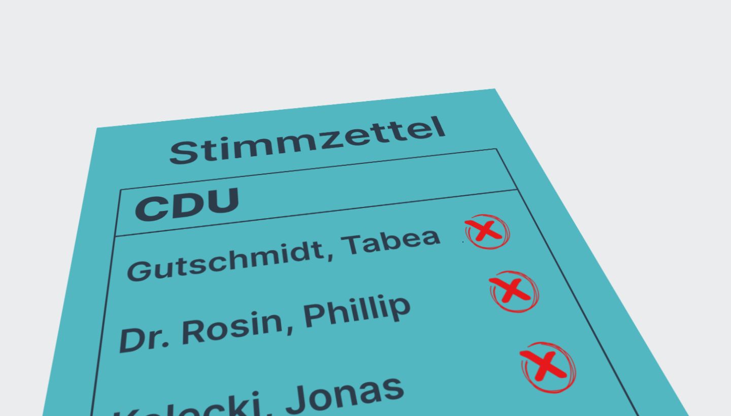 Auf den Listenpltzen 4 bis 13finden Sie folgende Potsdamer:
